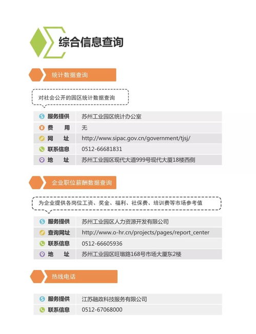 綜合信息查詢服務匯編 助力親商環境的信息咨詢服務